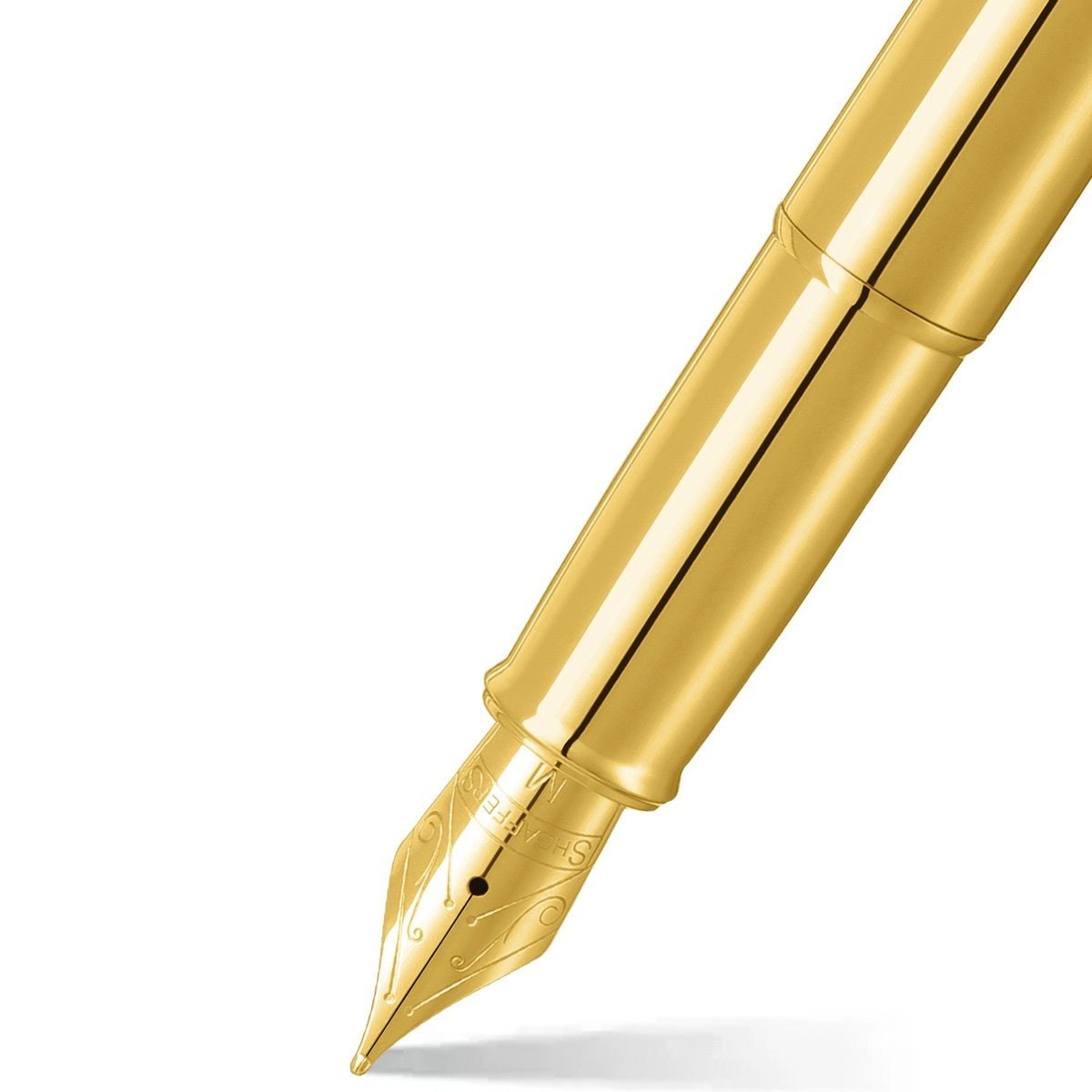 Sheaffer Fountain Pen 100 GT - PVD Gold Medium - 24Papershop