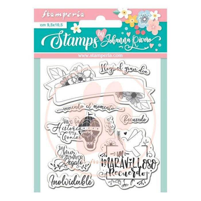 Stamperia Cling Stamp - Recuerdo - 24Papershop