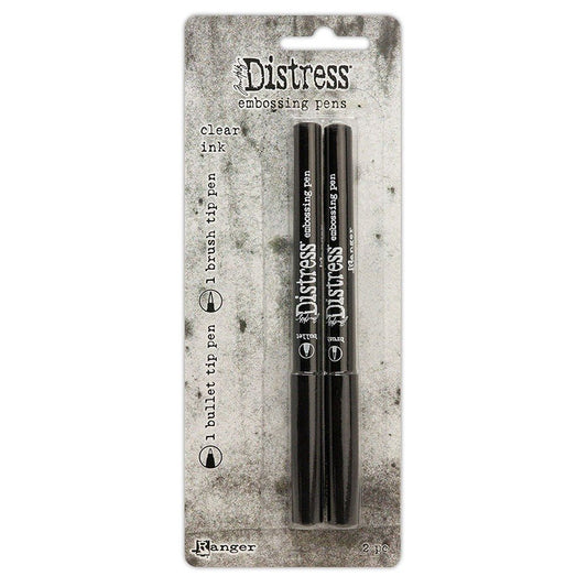 Tim Holtz Distress Embossing Pens - zwart - 24Papershop