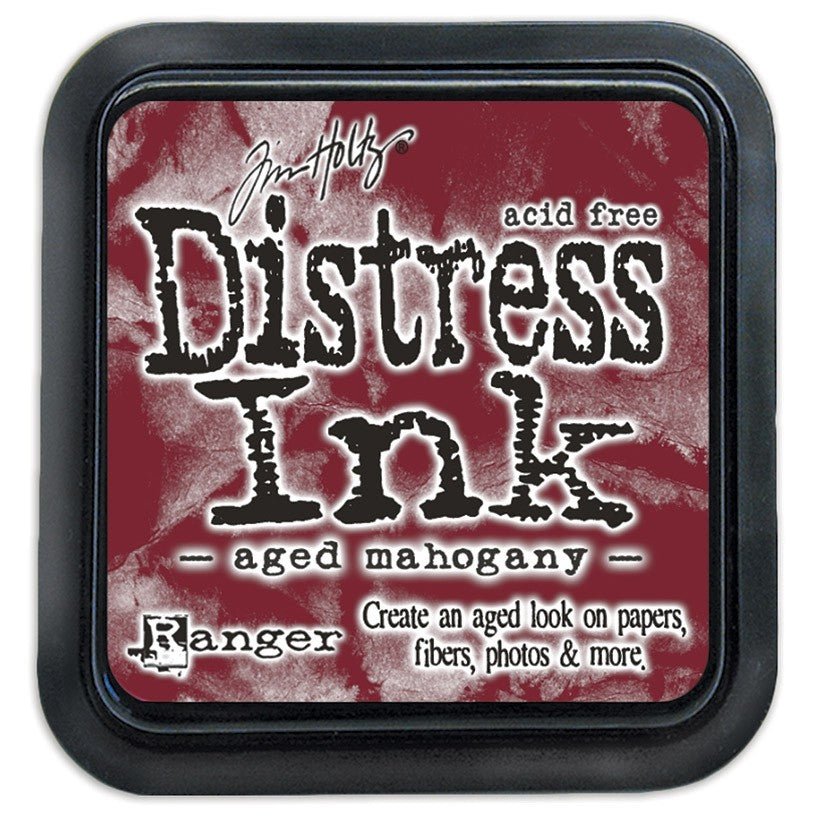 Tim Holtz Distress Ink Pad - Aged Mahogany - 24Papershop