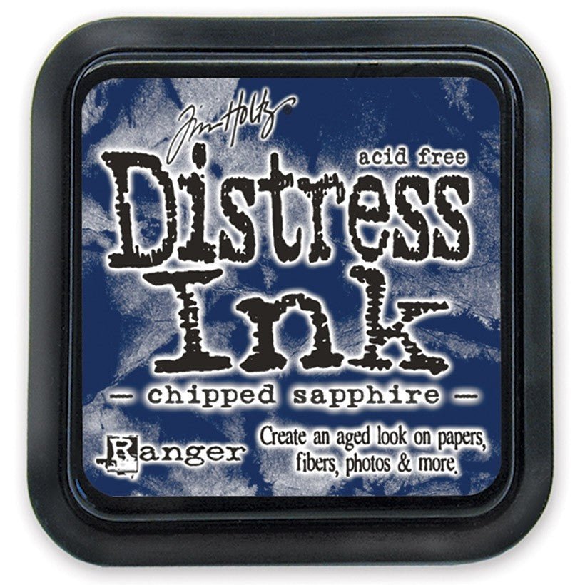 Tim Holtz Distress Ink Pad - Chipped Sapphire - 24Papershop