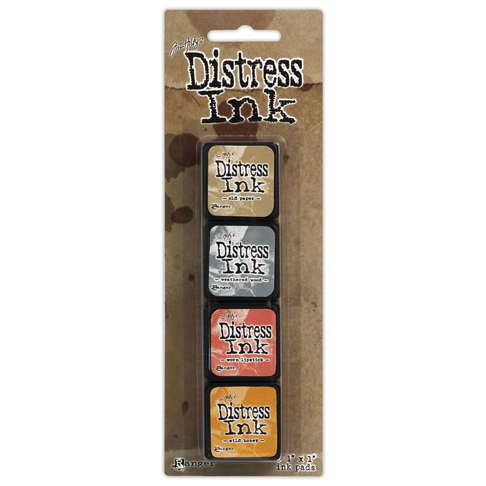 Tim Holtz Distress Mini Ink Pads Kit 7 - 24Papershop