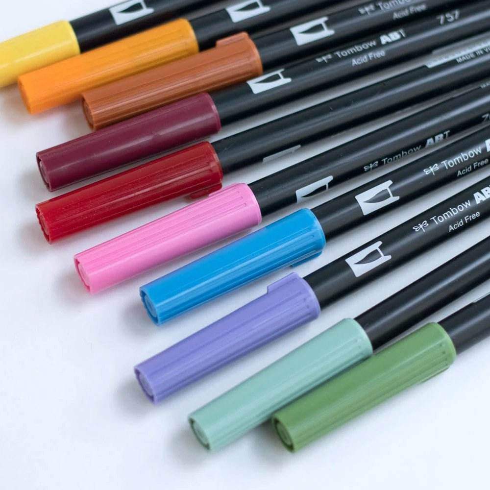 Tombow ABT Dual Brush Pen 553 Mist Purple - 24Papershop