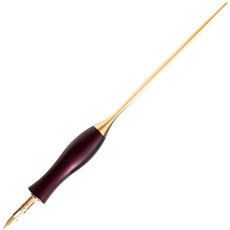 Tom's Studio Bloom Straight Calligraphy Pen - Mulberry - 24Papershop