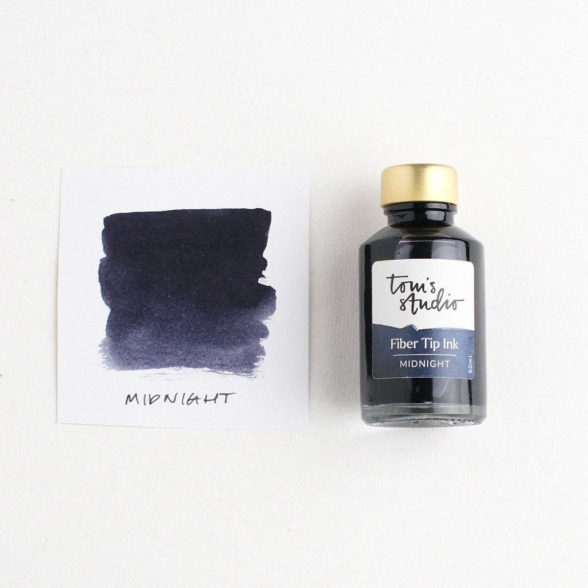 Tom's Studio Fiber Tip Ink - Midnight - 24Papershop