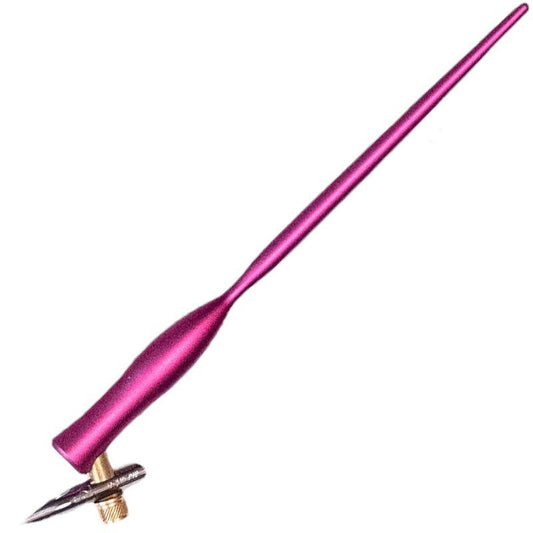 Tom's Studio Flourish Oblique Calligraphy Pen - Mulberry - 24Papershop