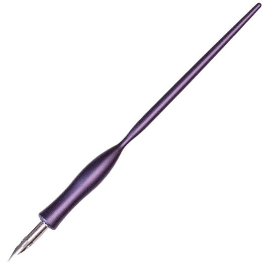 Tom's Studio Flourish Straight Calligraphy Pen - Iris - 24Papershop