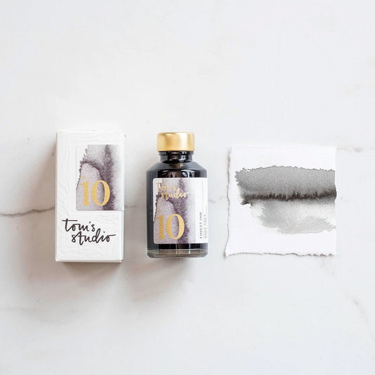 Tom's Studio Fountain Pen Inkt 50ml - 10 - Dove Grey - 24Papershop