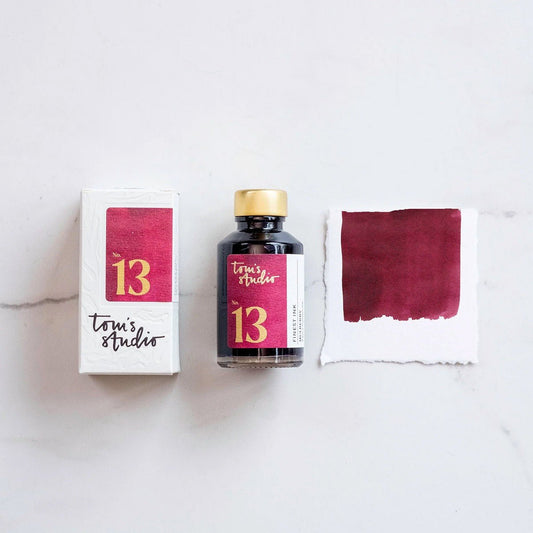 Tom's Studio Fountain Pen Inkt 50ml - 13 - Mulberry - 24Papershop