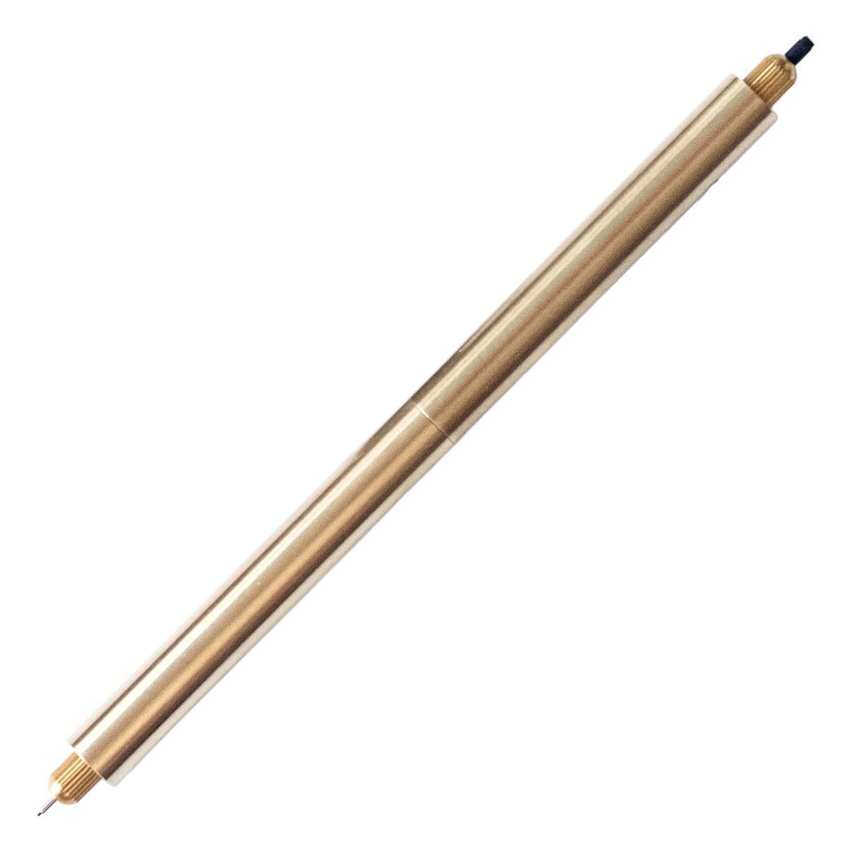 Tom's Studio Lumos Pro Refillable Multi - Tip Pen Double - Brass [Special Edition] - 24Papershop