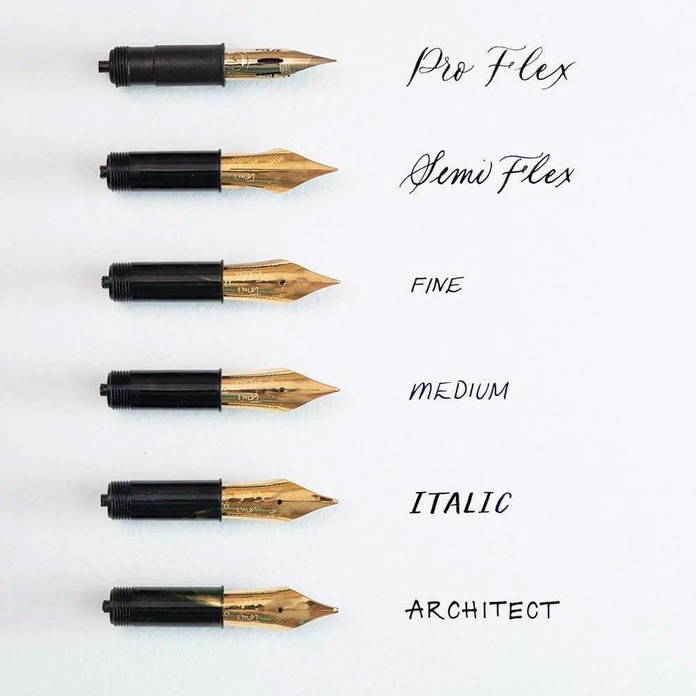 Tom's Studio Nib - Extra Fine Semi Flex [Gold] - 24Papershop