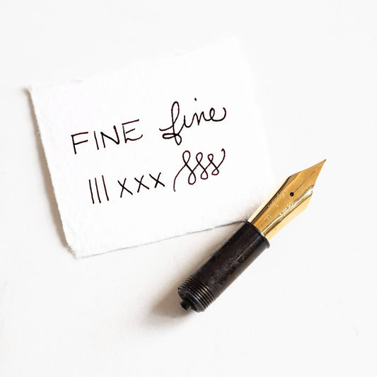 Tom's Studio Nib - Fine [Gold] - 24Papershop