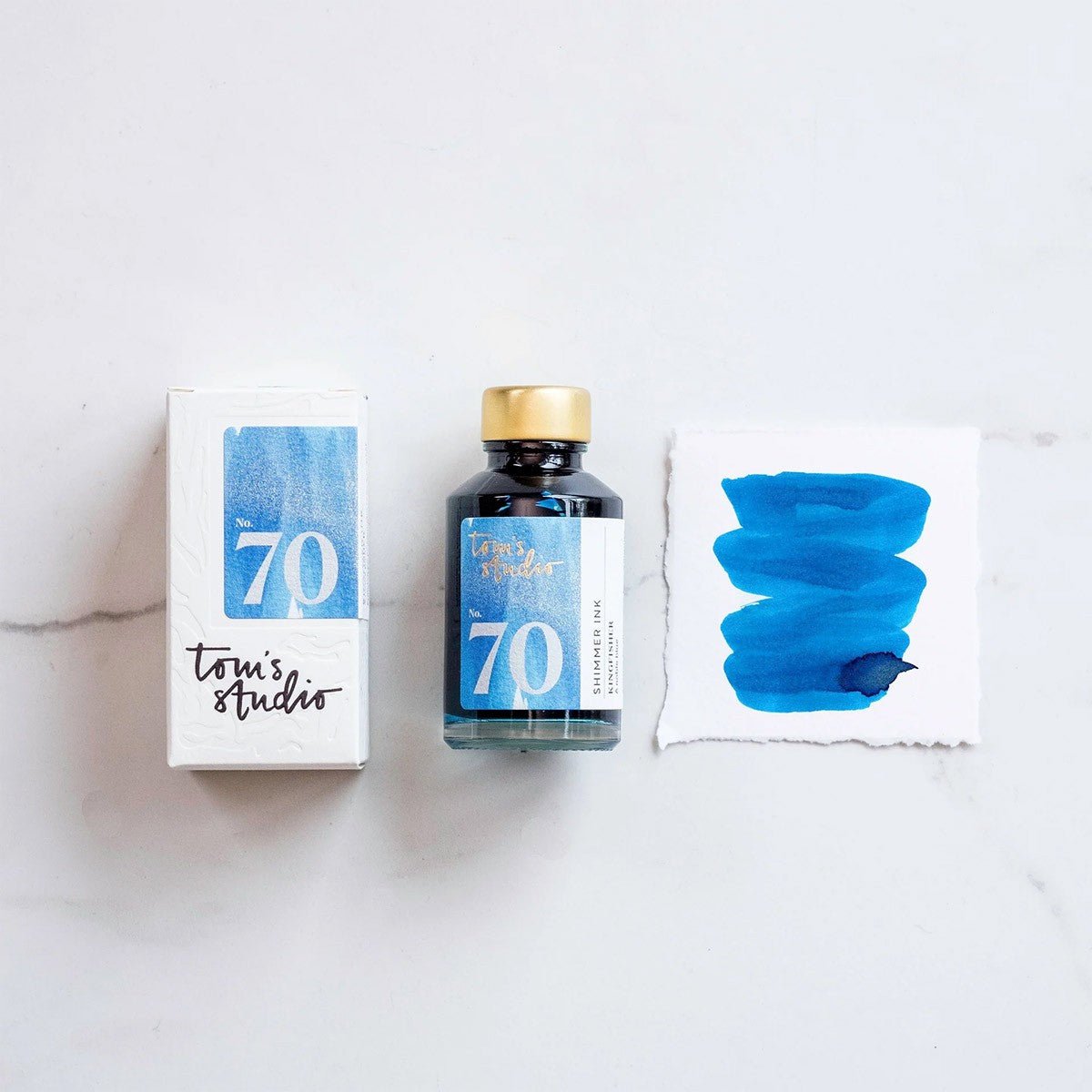 Tom's Studio Shimmer Inkt 50ml - 70 - Kingfisher - 24Papershop