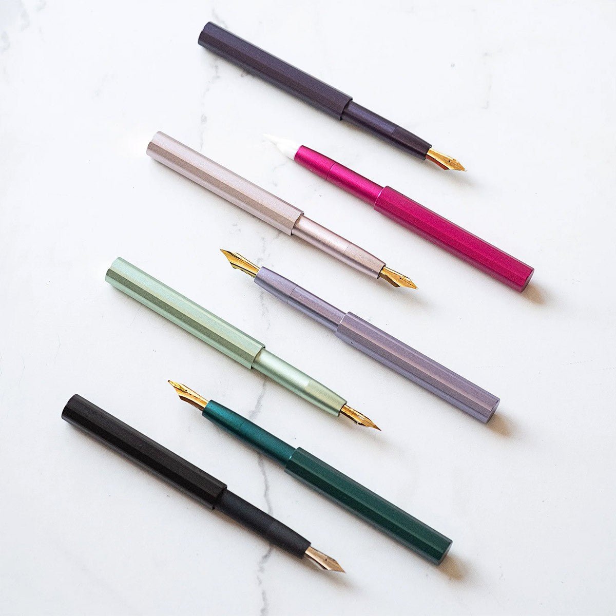 Tom's Studio The Studio Pocket Fountain Pen - Iris - 24Papershop