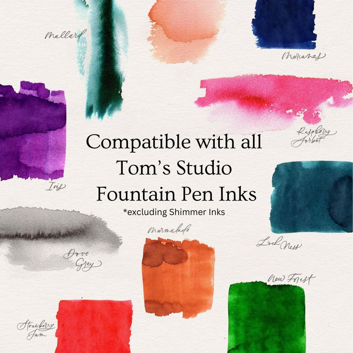 Tom's Studio The Wren - Refillable Writing Pen - Blush - 24Papershop