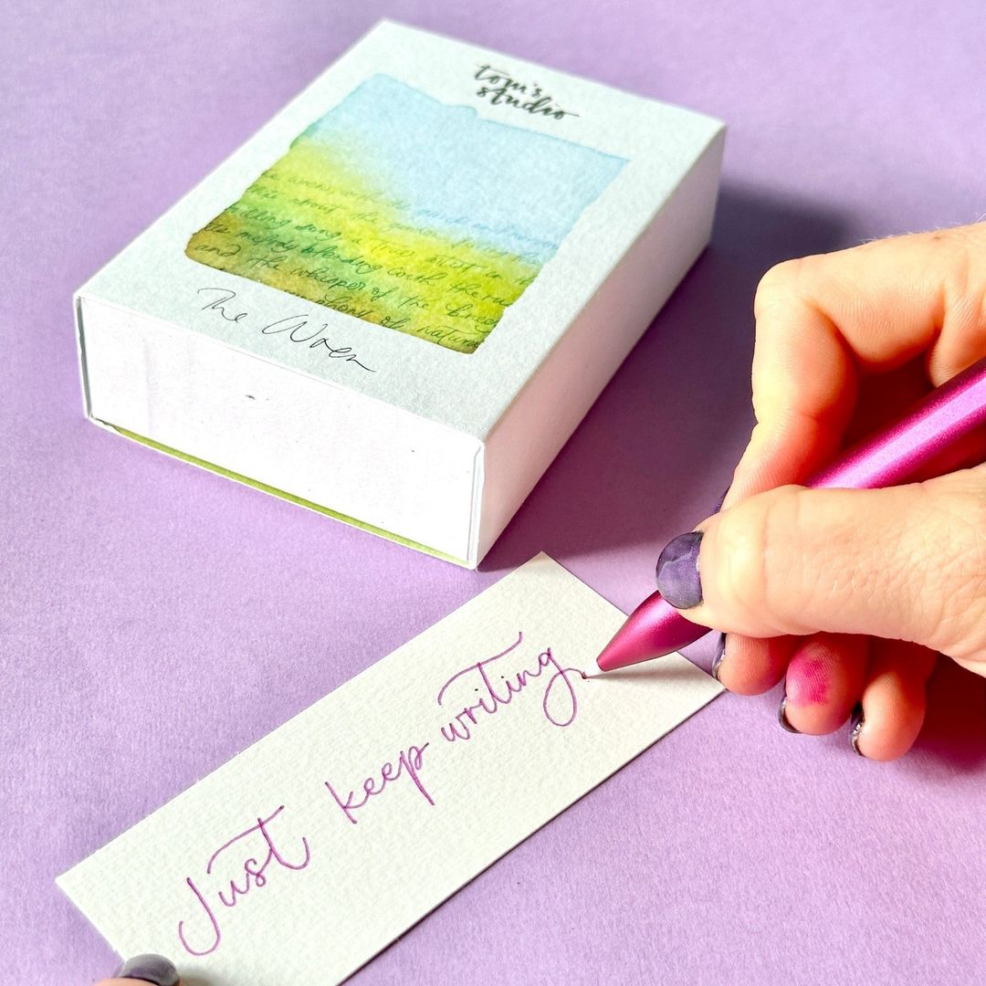 Tom's Studio The Wren - Refillable Writing Pen - Lilac - 24Papershop