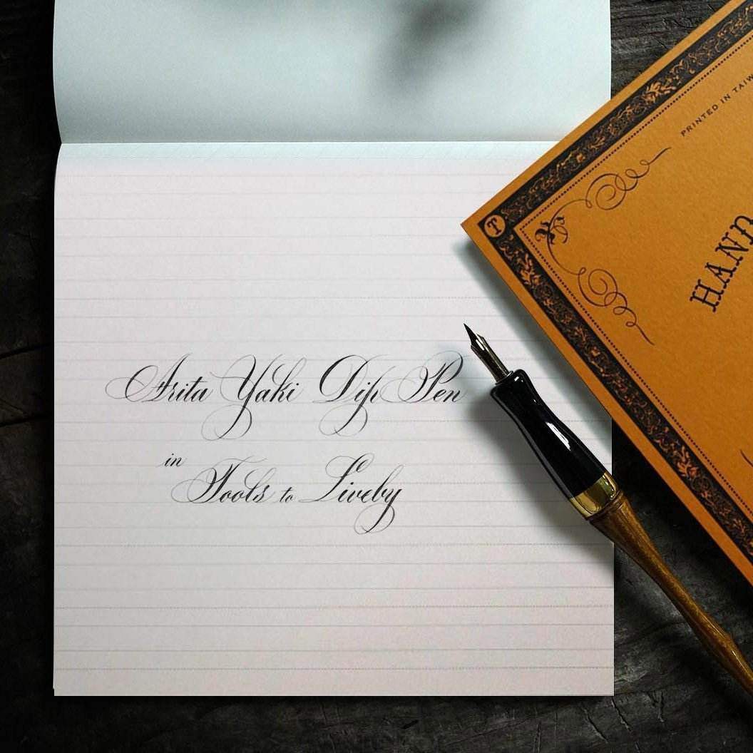 Tools to Liveby Calligraphy Practice Notebook / Handwriting - 24Papershop