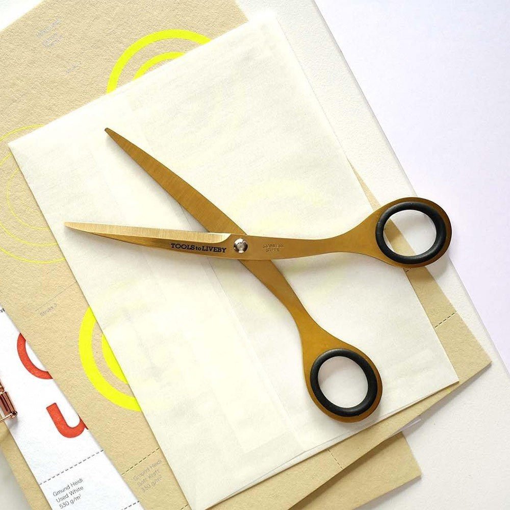 Tools to Liveby Scissors - 16,5cm Gold - 24Papershop