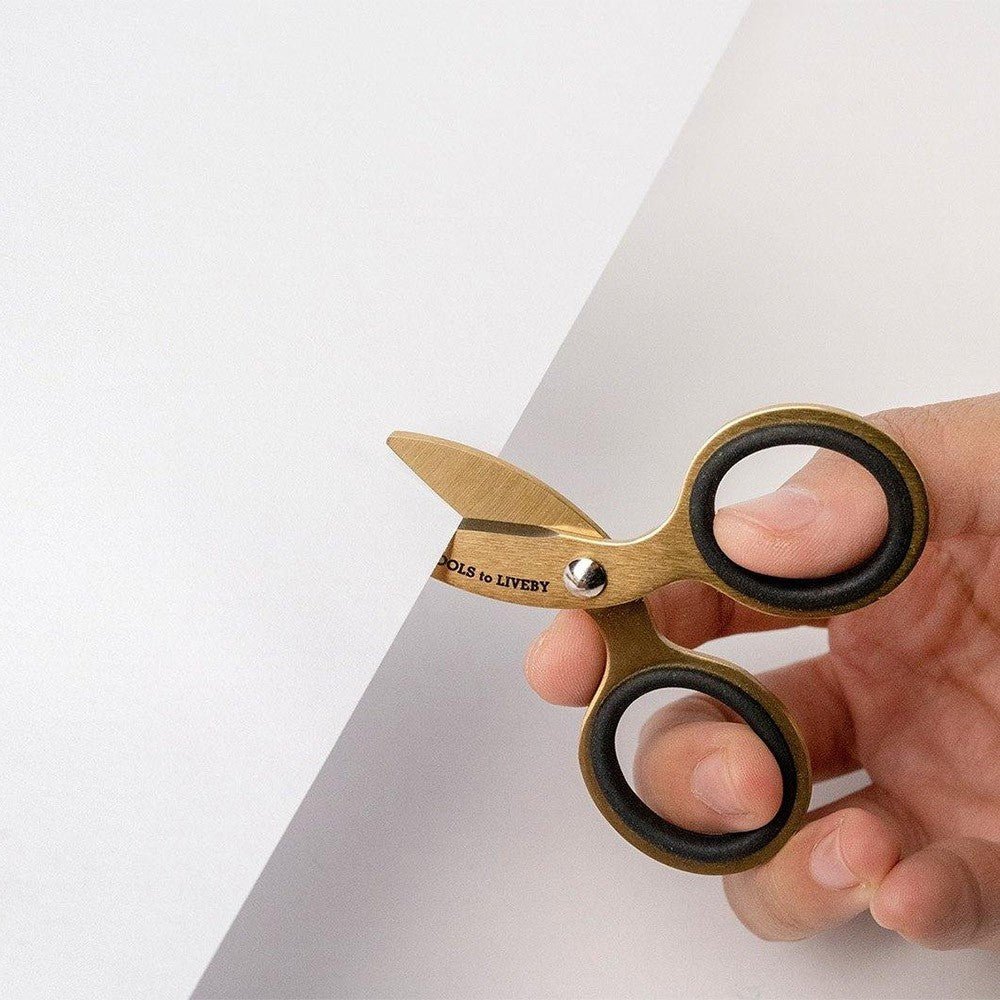 Tools to Liveby Scissors - 7,7cm Gold - 24Papershop