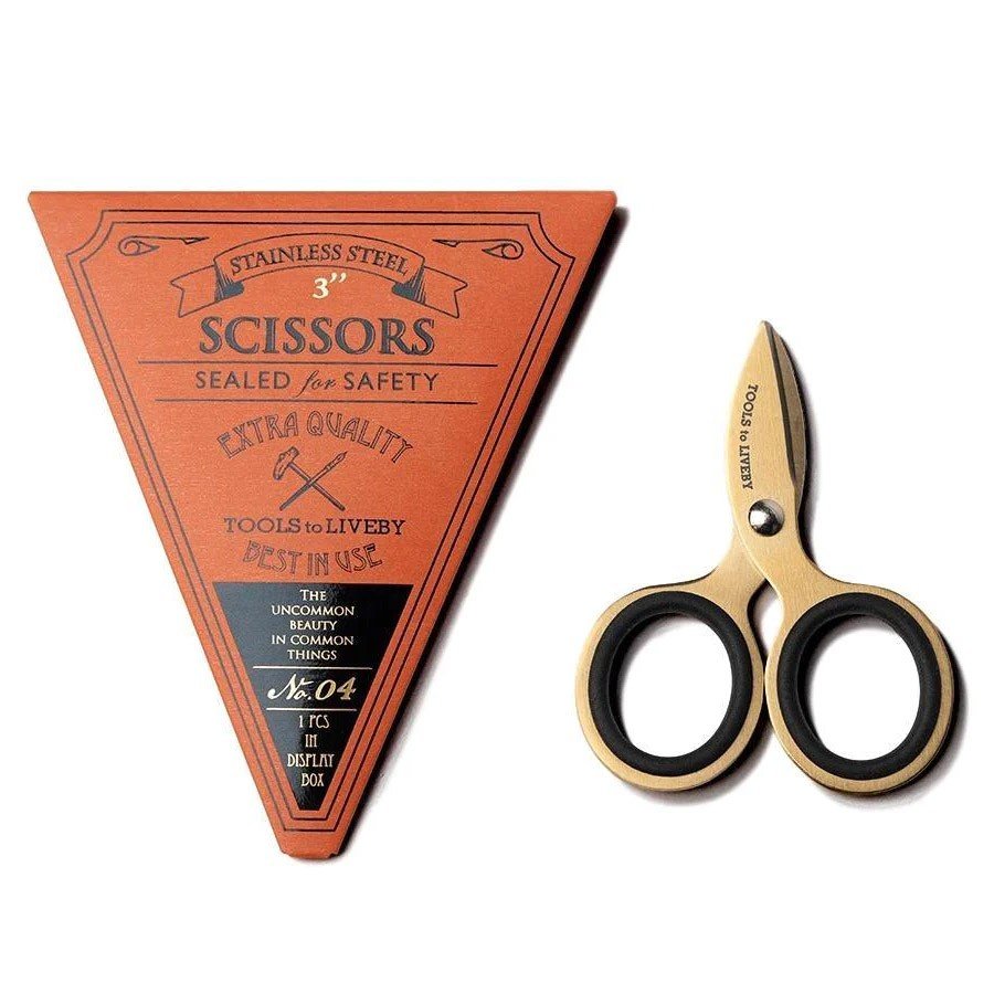 Tools to Liveby Scissors - 7,7cm Gold - 24Papershop