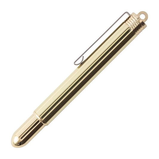 TRAVELER'S - Brass Fountain Pen Solid Brass - 24Papershop