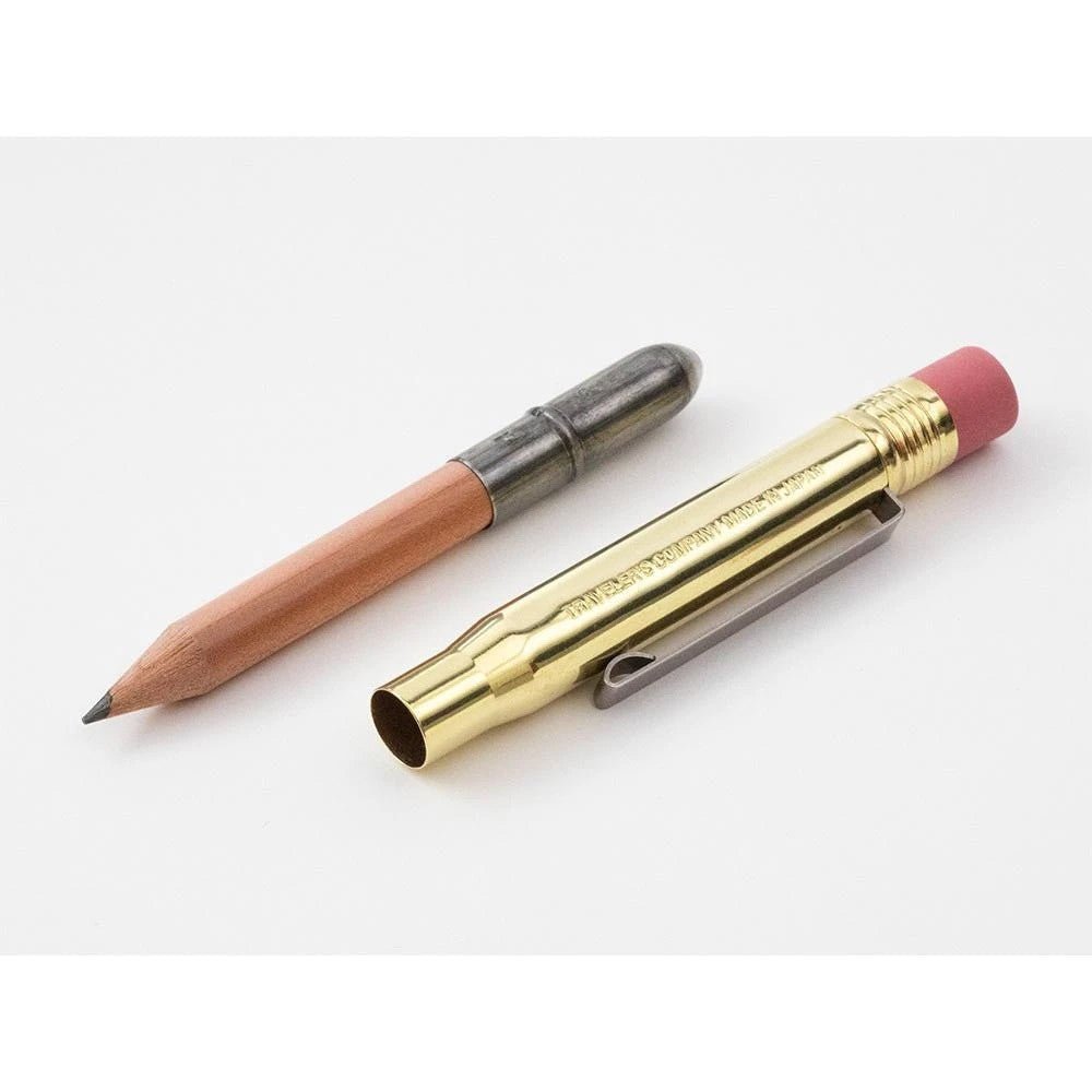 TRAVELER'S - Brass Pencil Solid Brass - 24Papershop