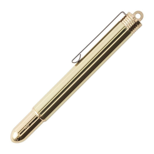 TRAVELER'S - Brass Rollerball Pen Solid Brass - 24Papershop