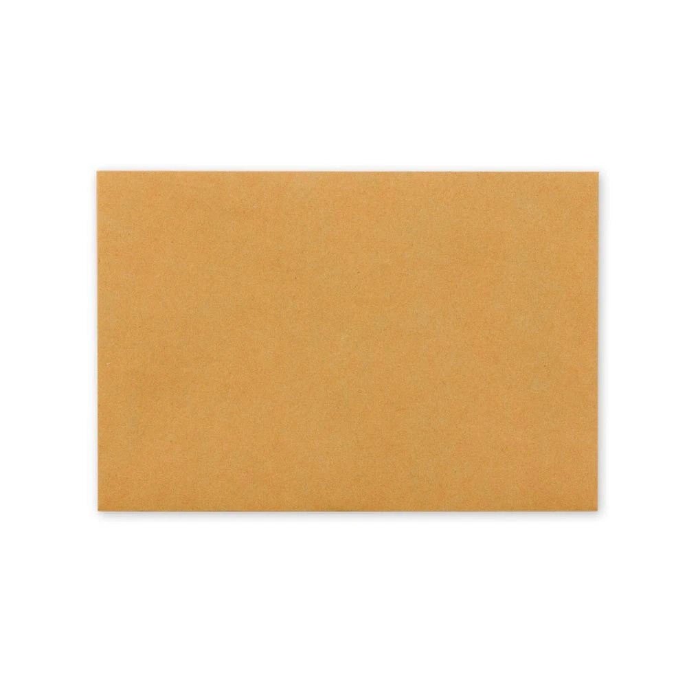 TRAVELER'S Kraft Envelop M - Orange - 24Papershop