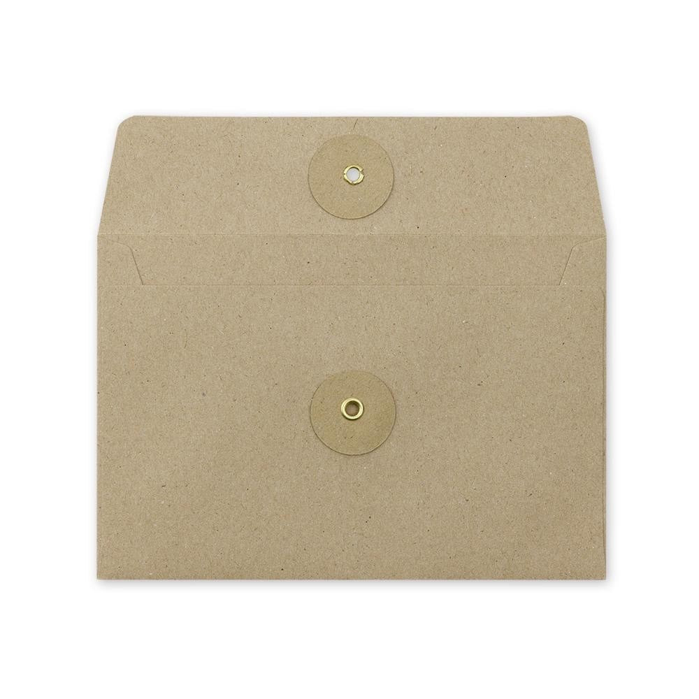 TRAVELER'S Kraft Envelop M - Silver Grey - 24Papershop