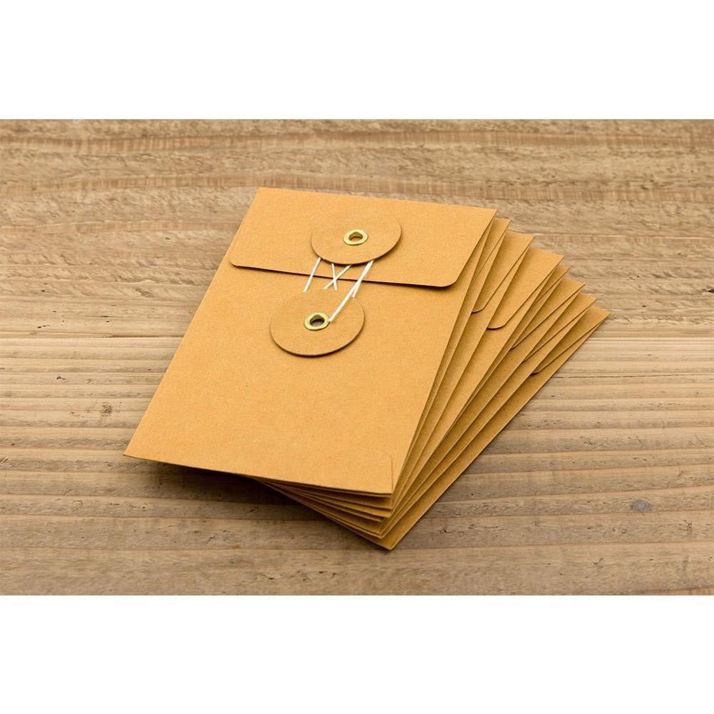 TRAVELER'S Kraft Envelop S - Orange - 24Papershop