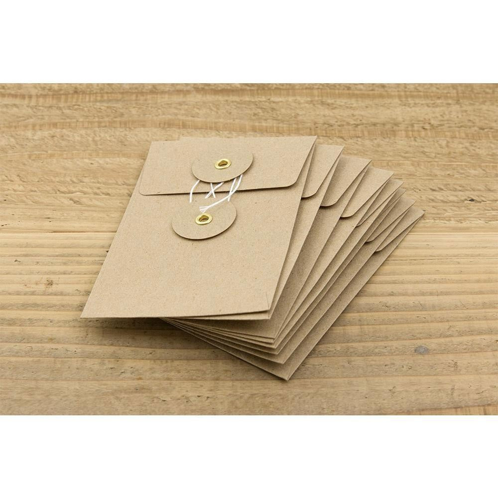 TRAVELER'S Kraft Envelop S - Silver Grey - 24Papershop