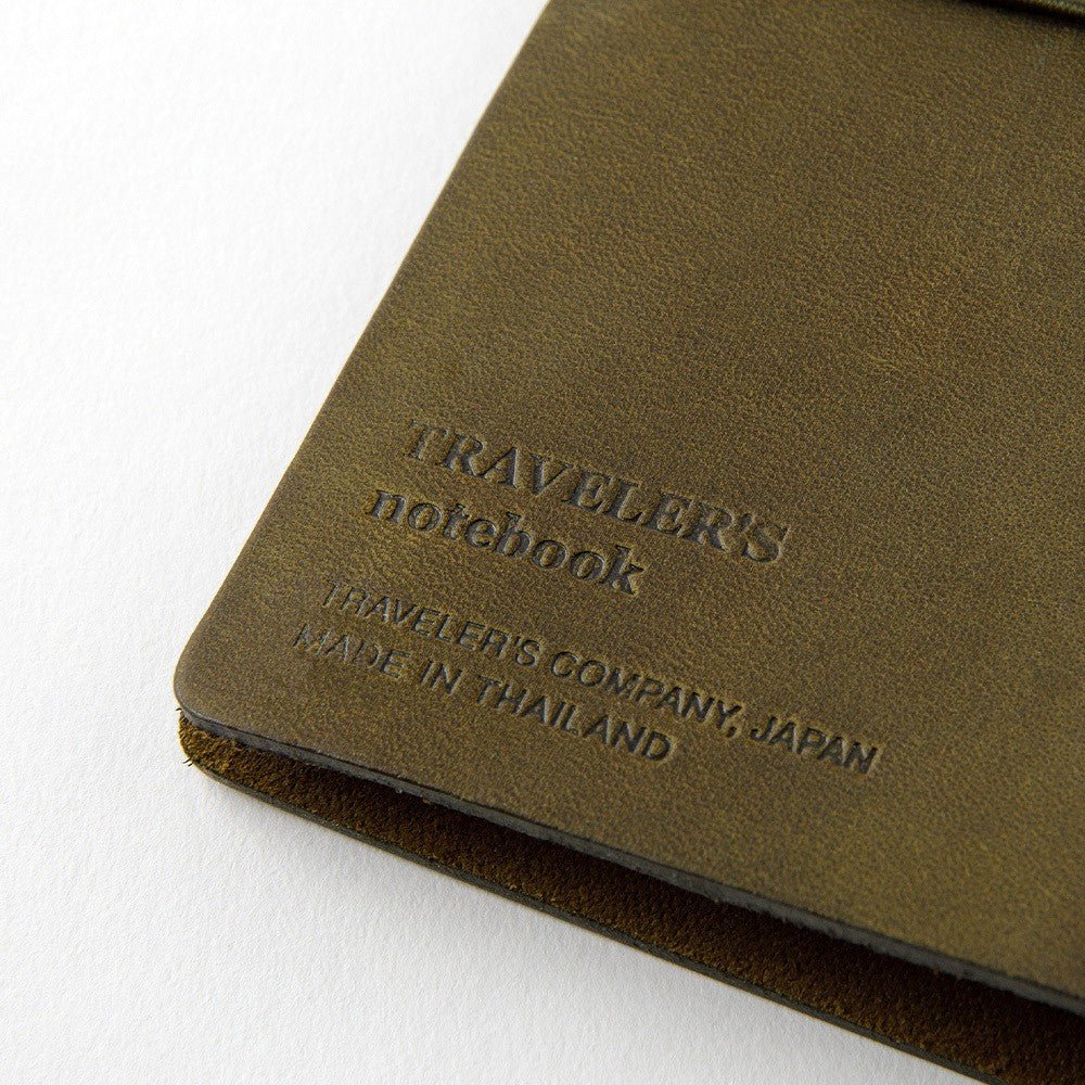 TRAVELER'S Notebook Passport Size - Olive - 24Papershop