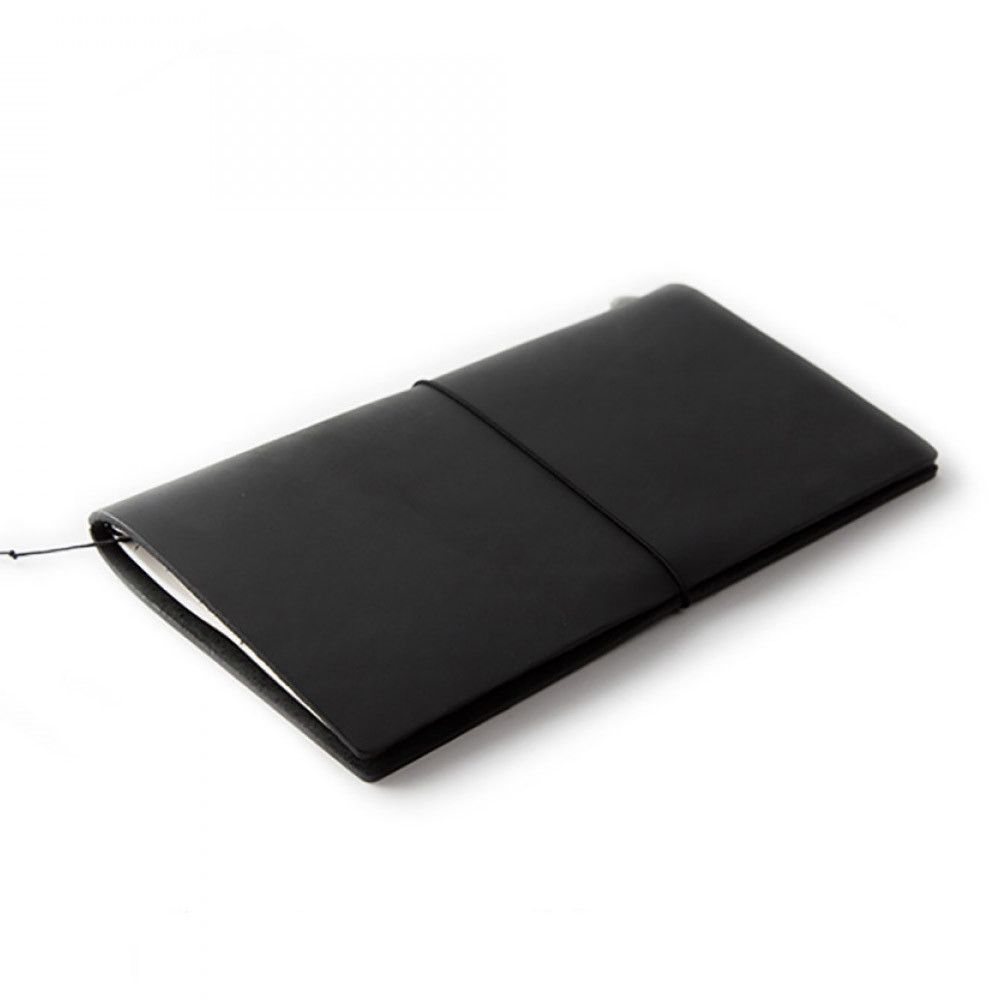 TRAVELER'S Notebook Regular Size - Black - 24Papershop