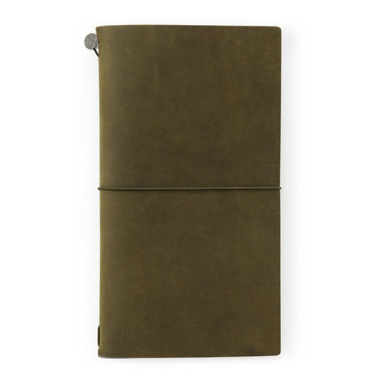 TRAVELER'S Notebook Regular Size - Olive - 24Papershop