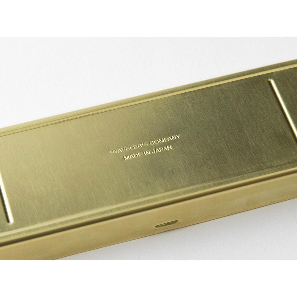 TRAVELER'S - Pencase Solid Brass - 24Papershop