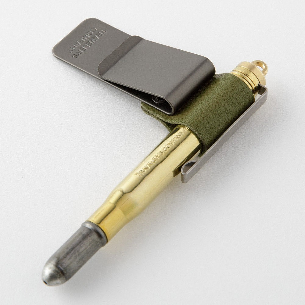 TRAVELER`S Refill 016 - Pen Holder Olive - 24Papershop