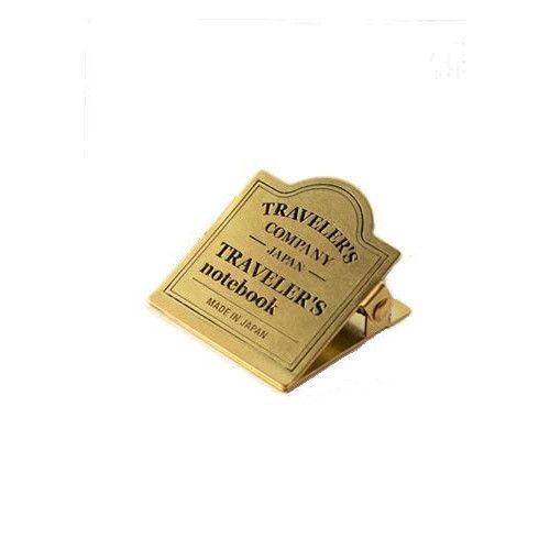 TRAVELER'S Refill 030 - Brass Clip Logo - 24Papershop