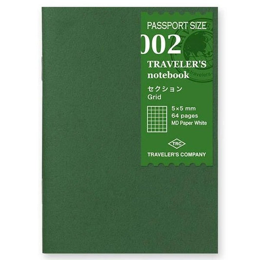 TRAVELER'S Refill Passport Size 002 - Ruit - 24Papershop