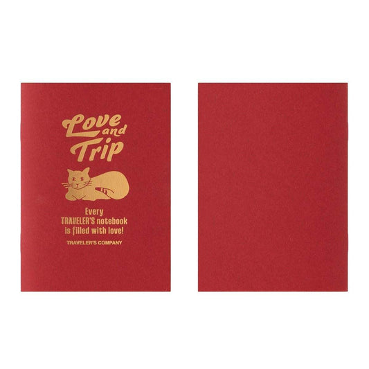 TRAVELER'S Refill Passport Size 003 Love & Trip - Blank - 24Papershop