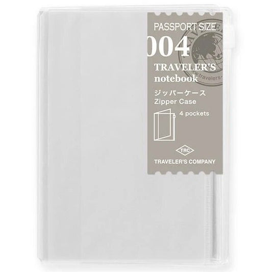 TRAVELER'S Refill Passport Size 004 - Zipper Case - 24Papershop