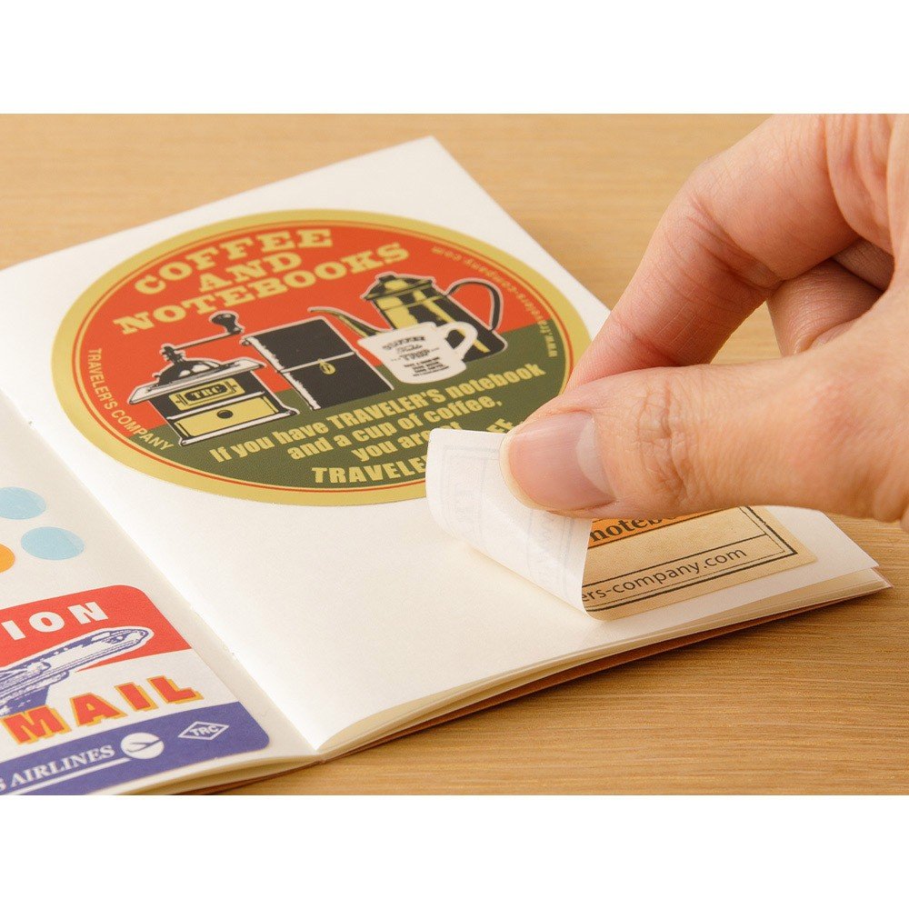 TRAVELER'S Refill Passport Size 017 - Sticker Release Paper - 24Papershop