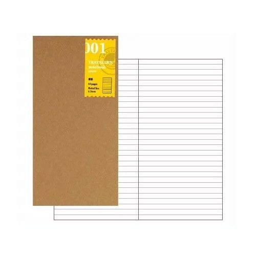 TRAVELER'S Refill Regular Size 001 - Lined - 24Papershop