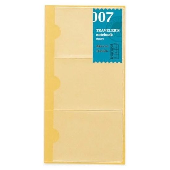 TRAVELER'S Refill Regular Size 007 - Card File - 24Papershop