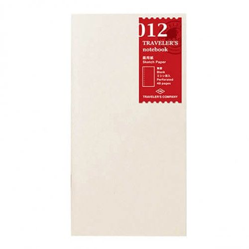 TRAVELER'S Refill Regular Size 012 - Sketch Book - 24Papershop