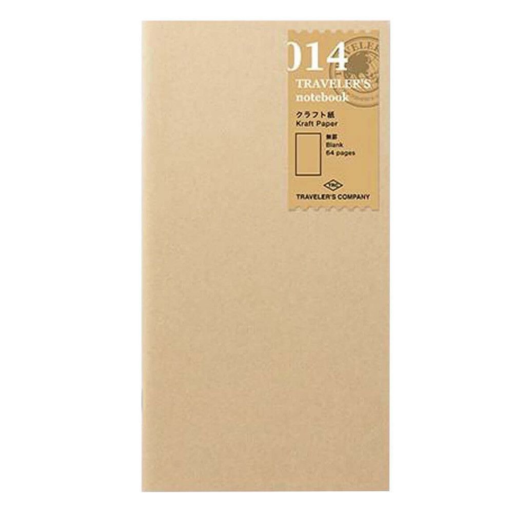 TRAVELER'S Refill Regular Size 014 - Kraft Paper - 24Papershop