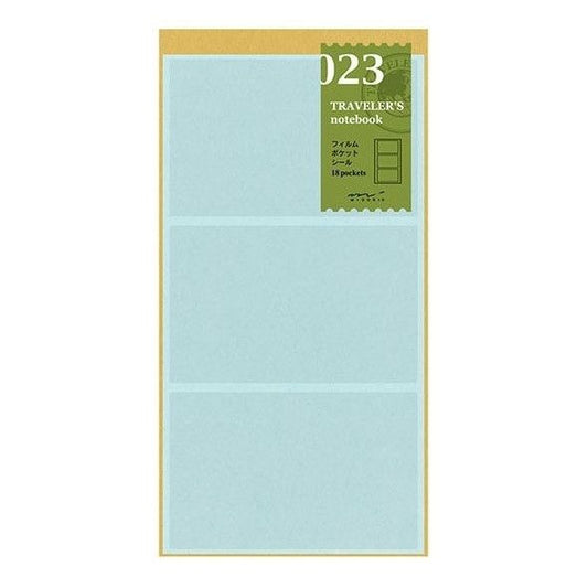 TRAVELER'S Refill Regular Size 023 - Film Pocket Sticker - 24Papershop