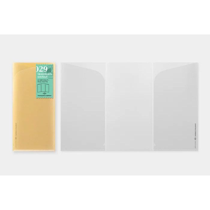 TRAVELER'S Refill Regular Size 029 - Three Fold File - 24Papershop