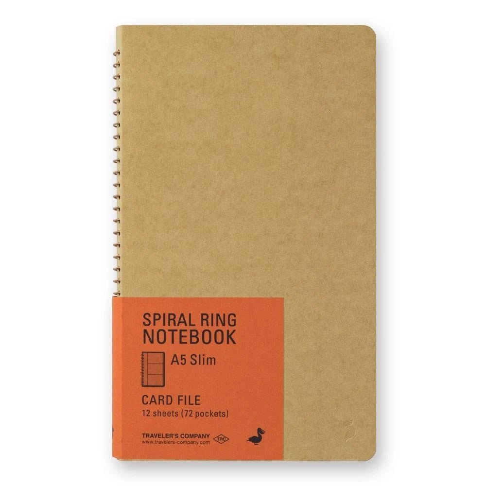 TRAVELER'S Spiral Ring Notebook A5 - Card File - 24Papershop