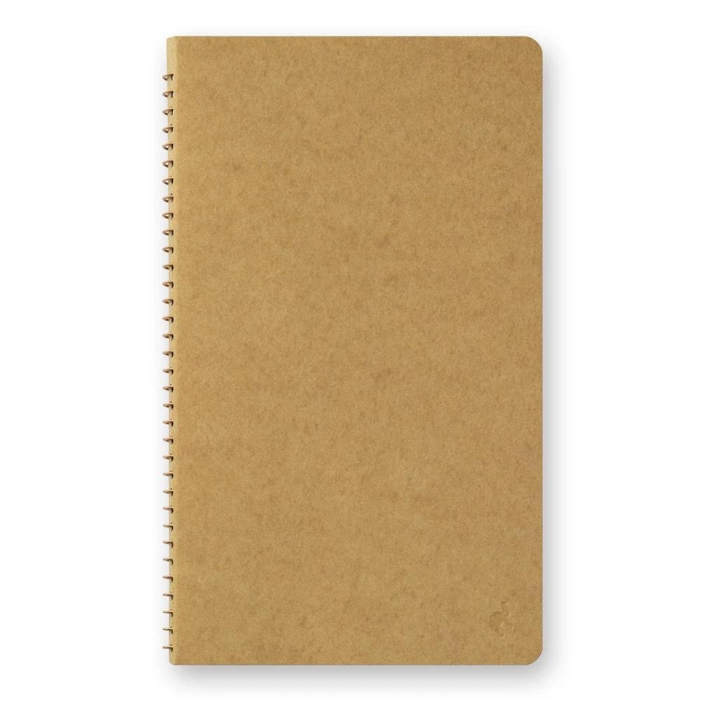 TRAVELER'S Spiral Ring Notebook A5 - Kraft Paper - 24Papershop