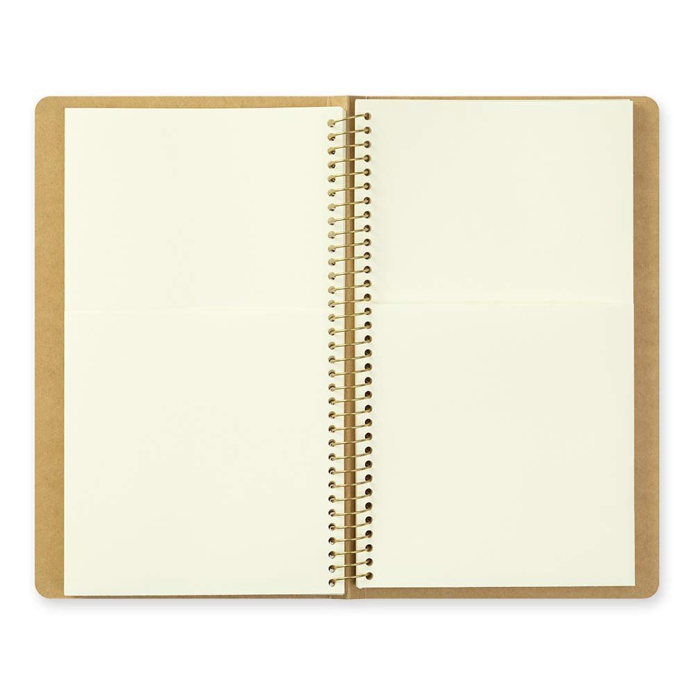 TRAVELER'S Spiral Ring Notebook A5 - Paper Pocket - 24Papershop